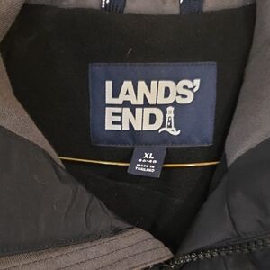 Lands' End Charcoal and Black Jacket